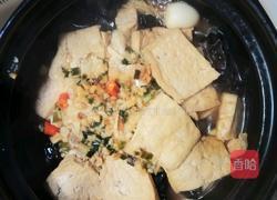 白菜豆腐煲的做法图解15