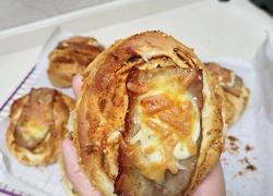 芝士培根肉松卷