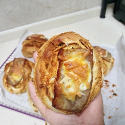 芝士培根肉松卷的做法[图]