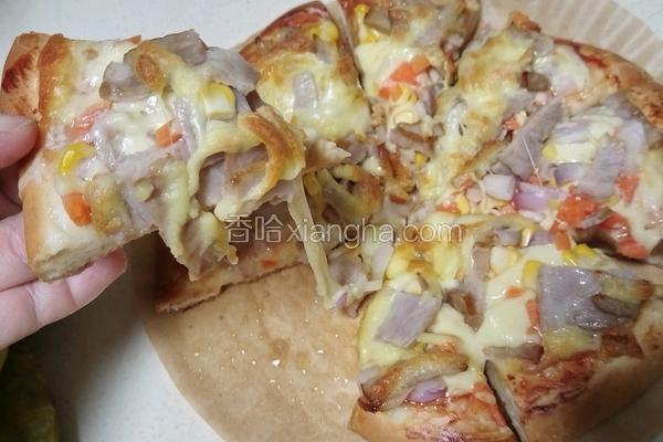 芝士培根披萨