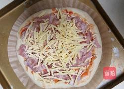 芝士培根披萨的做法图解13