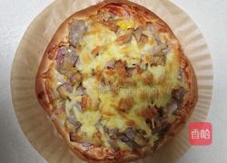 芝士培根披萨的做法图解16