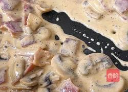 黑松露培根口蘑吐司的做法图解5