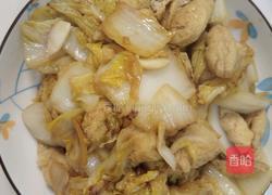白菜炒豆泡的做法图解12