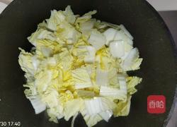 白菜炒豆泡的做法图解5