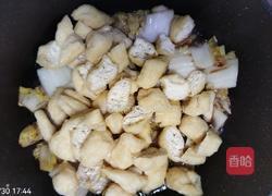 白菜炒豆泡的做法图解8