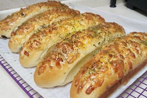 黄金芝士提子夹心面包条（牛奶液种）2个28方盘的量