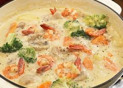 黑松露日式奶油炖菜