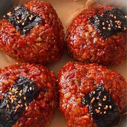 照烧芝土饭团的做法[图]