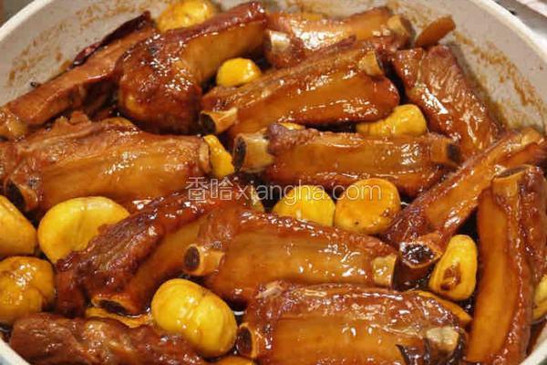 板栗炖排骨