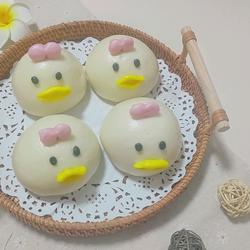 唐老鸭奶黄包