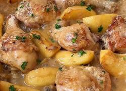 黑松露法式苹果炖鸡