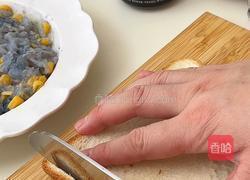 黑松露芝士虾滑烤吐司的做法图解4