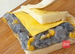 黑松露芝士虾滑烤吐司的做法图解6