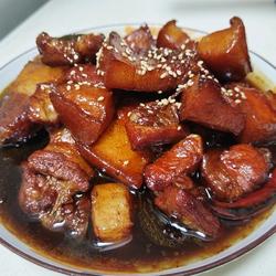 红烧肉（不放油不焯水)的做法[图]