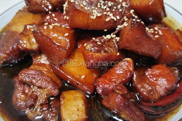 红烧肉（不放油不焯水)