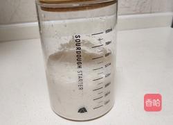 蜂蜜脆皮小面包(28方盘波兰种)的做法图解3