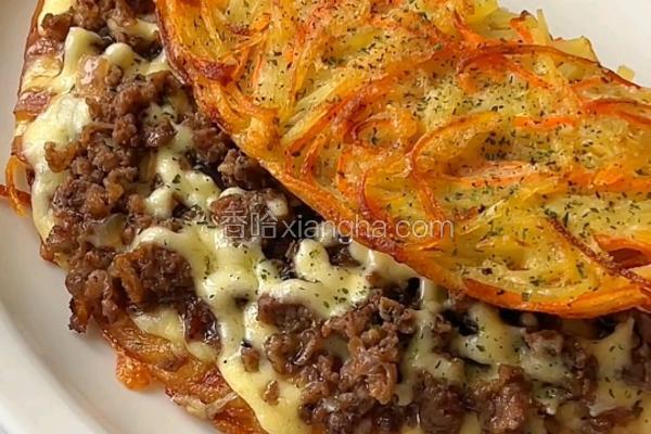 芝士牛肉土豆饼