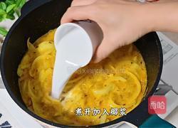 加拿大北极虾菠菜咖喱的做法图解7