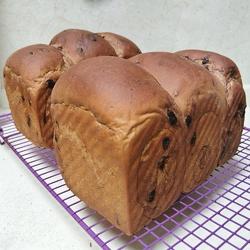 （波兰种）可可淡奶吐司(2个450g)的做法[图]