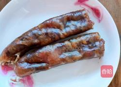 荷兰豆炒香肠的做法图解1