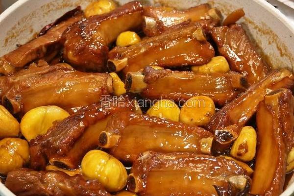 板栗炖排骨