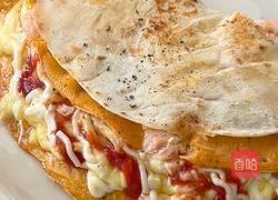 芝士三文鱼饼的做法图解6