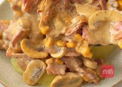 奶油培根蘑菇土豆的做法图解8