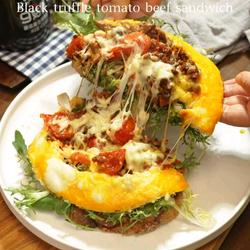 黑松露番茄牛肉三明治的做法[图]