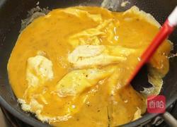 蟹柳滑蛋三明治的做法图解4