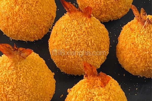 土豆泥芝士虾球