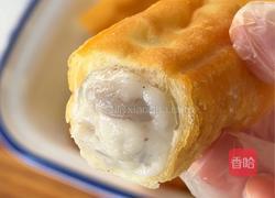 黑松露菠萝油条虾的做法图解3