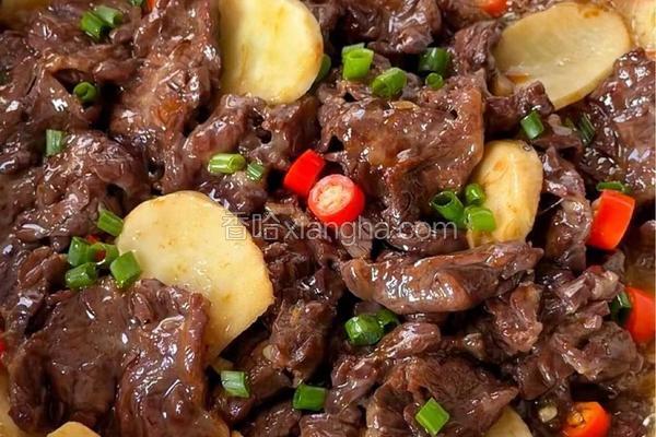 冬笋焗牛肉