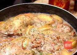 法式奶油苹果鸡的做法图解8