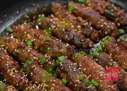 黑松露秋葵肥牛卷的做法图解6