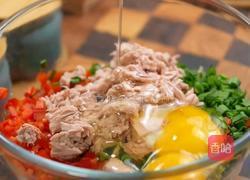 金枪鱼松露煎饼的做法图解2