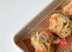 黑松露土豆虾肉球的做法图解8