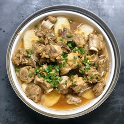 山药蒸排骨（微波炉篇）的做法[图]
