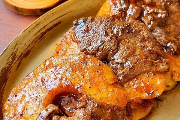 菠萝牛肉圈