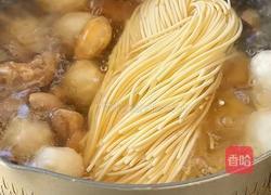 口蘑鲜汤面的做法图解5