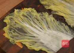 黑松露白菜酿肉的做法图解2