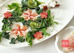 加拿大北极虾生虾花束沙拉的做法图解11