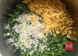 苜蓿鸡蛋饺子的做法图解4