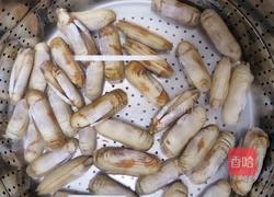 葱油蛏子的做法图解1