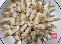 葱油蛏子的做法图解3
