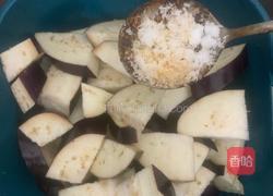 红烧肉末茄子的做法图解3
