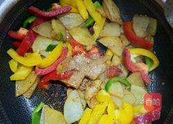 彩椒土豆片的做法图解4