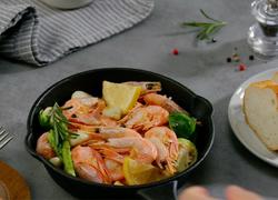 黄油蒜香加拿大北极虾