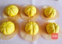 南瓜奶黄包的做法图解5