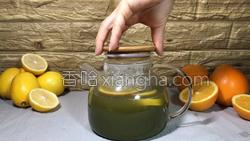 柠檬橙香绿茶的做法图解7